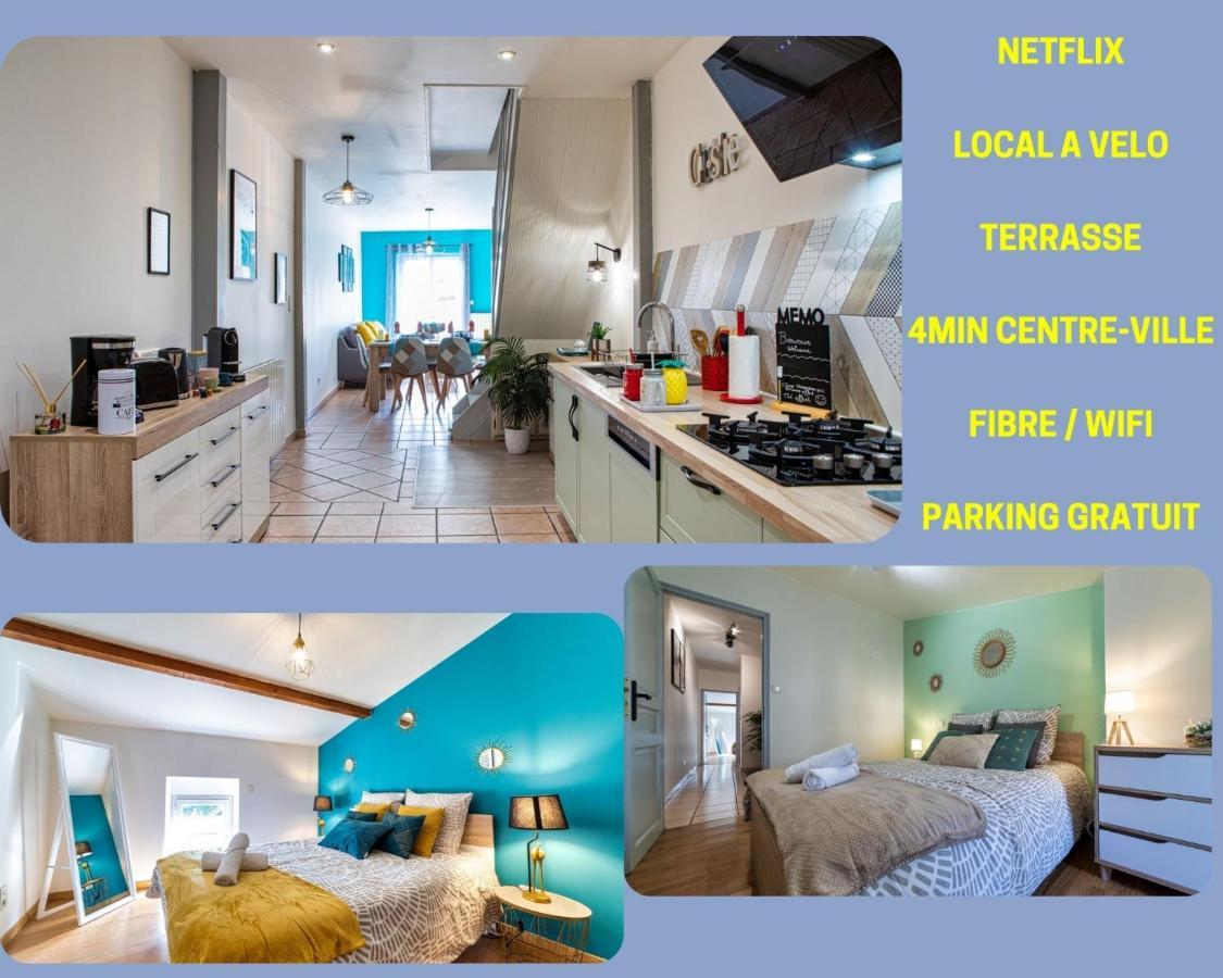 T3 Gaillac St-Jean-Fibre-Netflix-Parking Exterior foto
